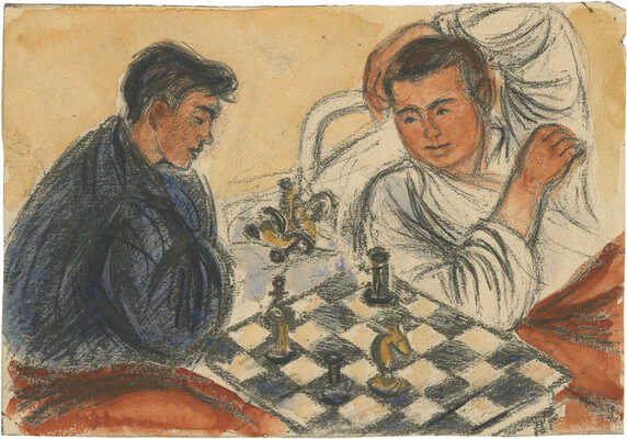 Эвенбах Евгения Константиновна. За игрой в шахматы